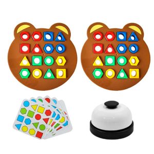 ShapeMatchingGame, dječja društvena igra u kojoj djeca uče o oblicima i bojama