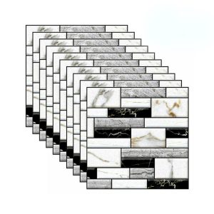 StickMarble, 3D zidne tapete s izgledom mramora (10 kom)