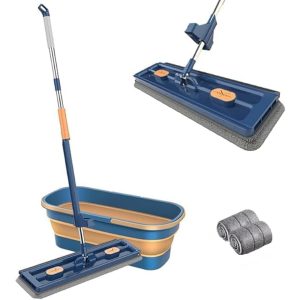 MopBundle, alat za čišćenje 360° i sklopiva kanta za lako čišćenje