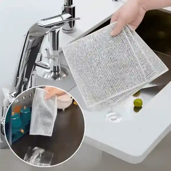 SteelCloths, čvrsti krpe za čišćenje tvrdokornih mrlja (4 kom)