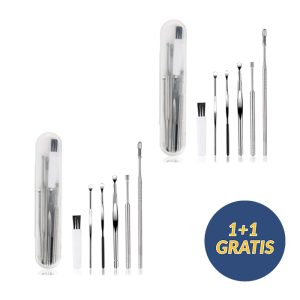 EarCleaningKit, 7-dijelni set s priborom za sigurno čišćenje ušiju 1 + 1 BESPLATNO